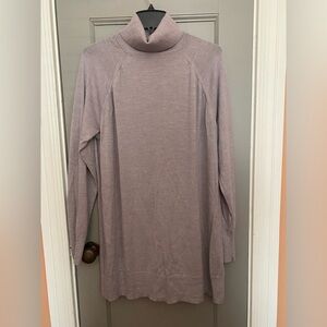 GAP Women's Cowl Neck Sweater - Soft Mauve